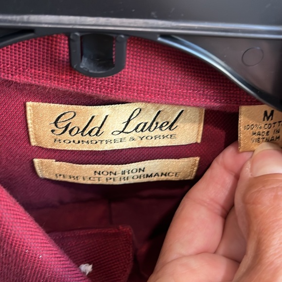 Gold Label non-iron oxford shirts size M/ 16/33. Both for one price!! - Picture 4 of 5